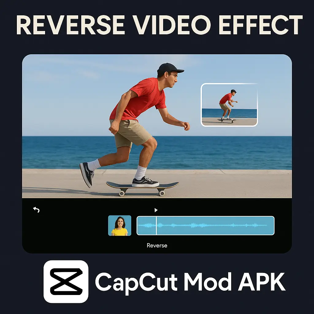 latest capcut mod apk Reverse your videos easily