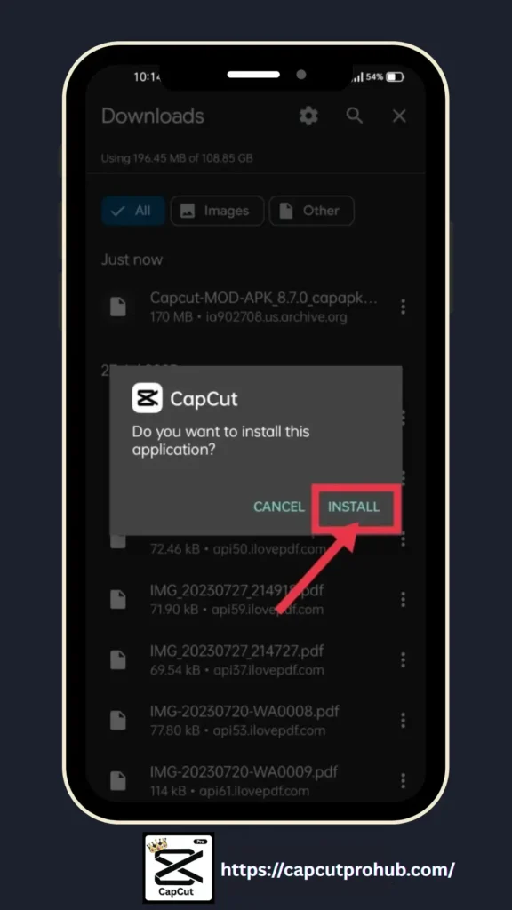 capcut pro mod apk download latest version with screenshot