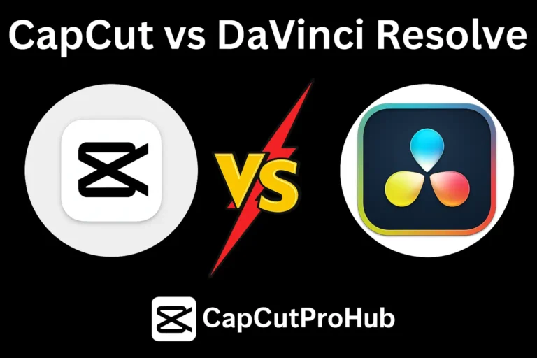 Comparison of CapCut vs DaVinci Resolve