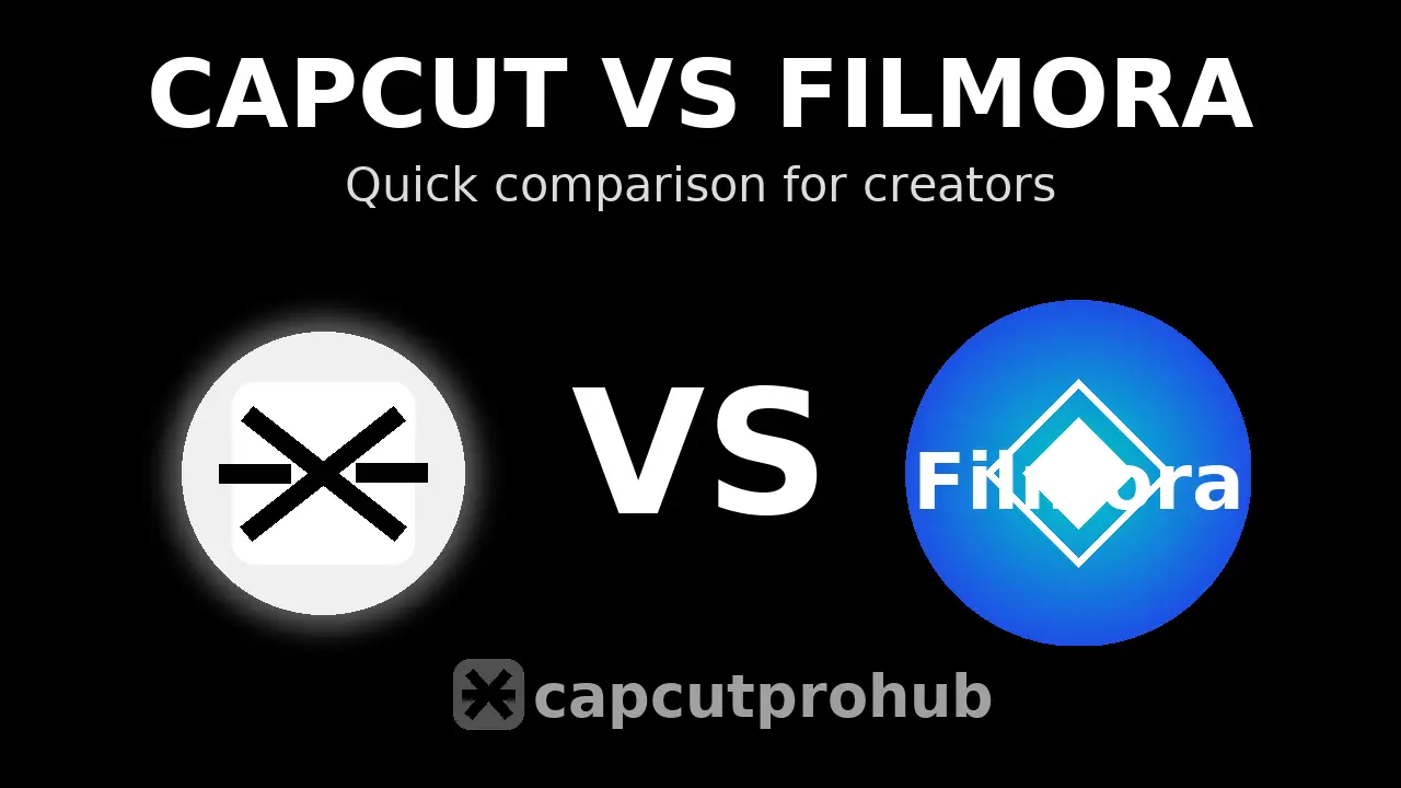 latest capcut vs filmora